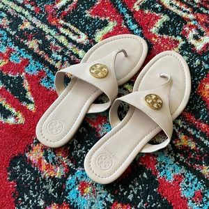 Pale pink Tory Burch sandals—worn once!